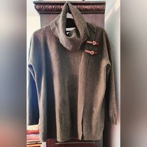 Ellen Tracy pullover sweater cowl sz M